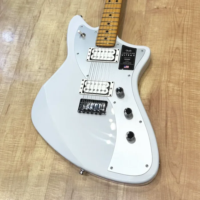 Fender American Ultra II Meteora Electric Guitar – Avalanche White