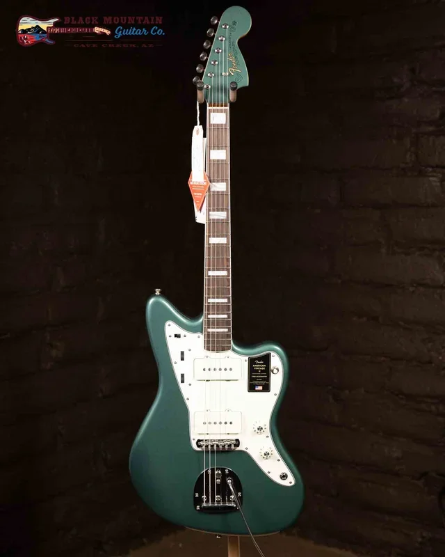 Fender American Vintage II 1966 Jazzmaster Electric Guitar – Sherwood Green Metallic (New)