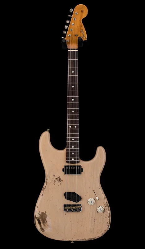 Fender Custom Shop 1966 Stratocaster SH Heavy Relic – Aged Dirty White Blonde #87794
