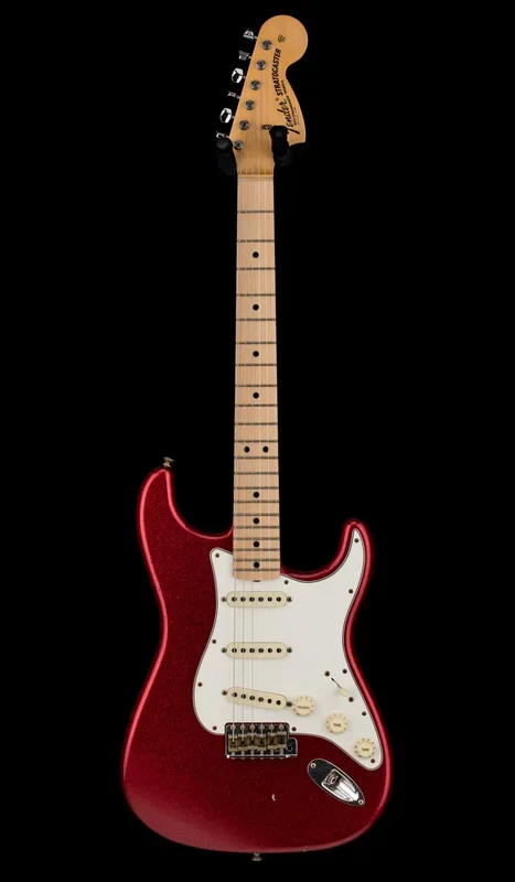 Fender Custom Shop Limited Edition ’69 Stratocaster Journeyman Relic – Aged Red Sparkle #81036