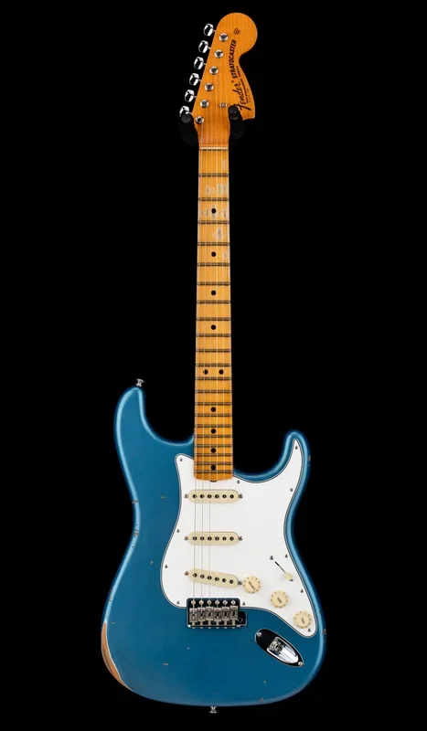 Fender Custom Shop Limited Edition Custom ’68 Stratocaster Relic w/ Closet Classic Hardware – Aged Lake Placid Blue #79465