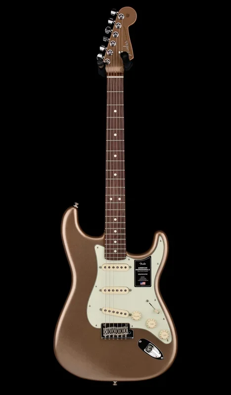 Fender Empire Music Exclusive Limited Edition American Professional II Stratocaster – Firemist Gold Metallic #33834