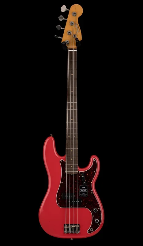 Fender Limited Edition Vintera II Road Worn ’60s Precision Bass – Fiesta Red #36577