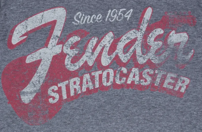 Fender® Since 1954 Strat T-Shirt, Blue Smoke, L