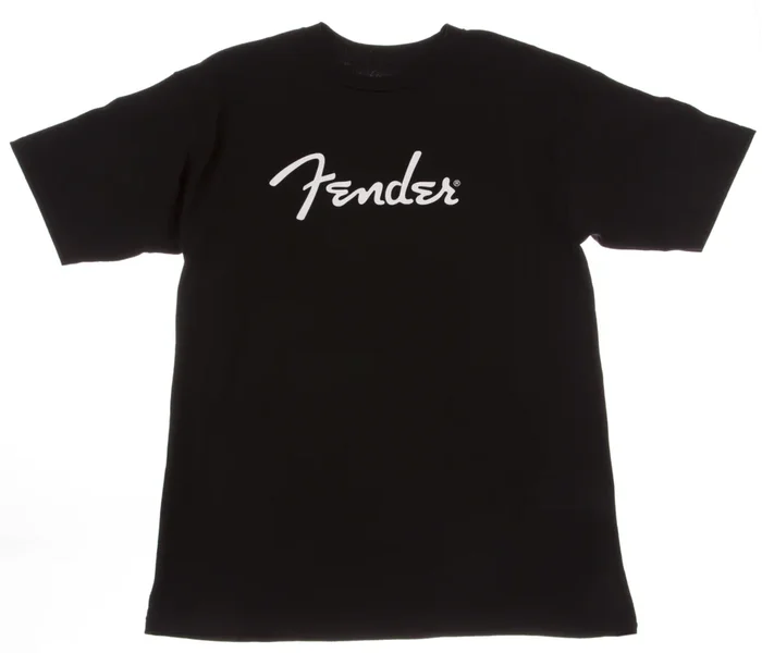 FENDER® SPAGHETTI LOGO T-SHIRT – BLACK XL