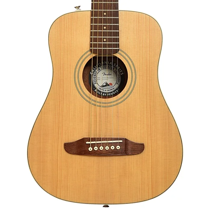 Fender Redondo Mini Acoustic Guitar, Natural