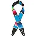 Fender Serape Guitar Strap Blue Multicolor 2 in.