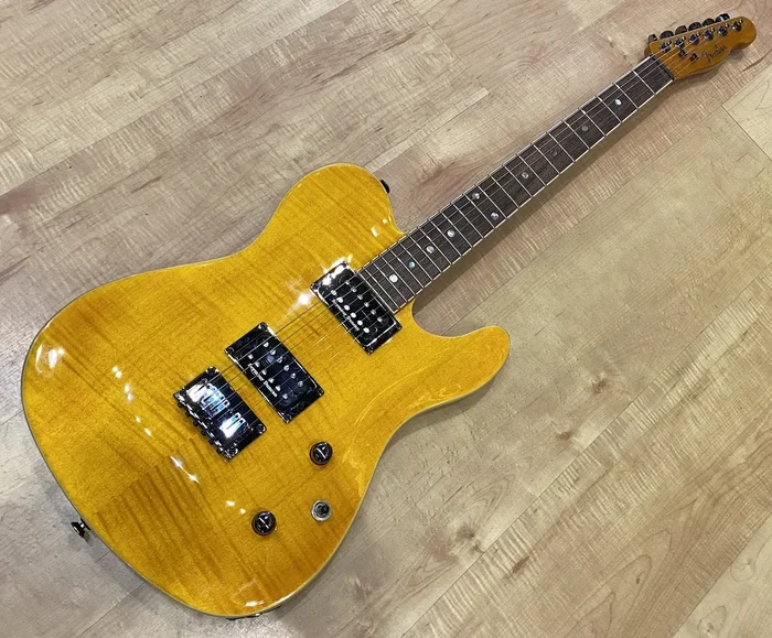 Fender Special Edition Custom Telecaster FMT HH Electric Guitar Amber