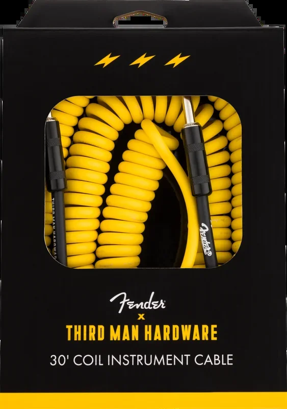 Fender x Third Man Hardware 30’ Coil Instrument Cable
