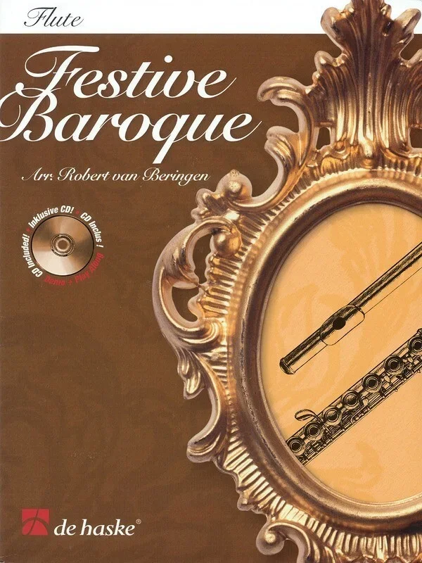 Festive Baroque Book/CD Flute (Softcover Book/CD)