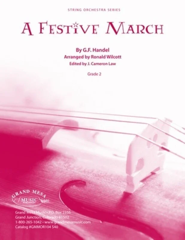 Festive March So2 Score/Parts Book