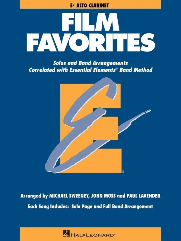 Film Favorites Alto clarinet (E Flat) Essential Elements (Softcover Book)