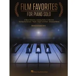 Film Favorites for Piano Solo – 10 Movie Selections