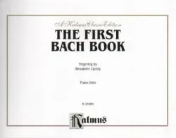 First Bach Book – Piano