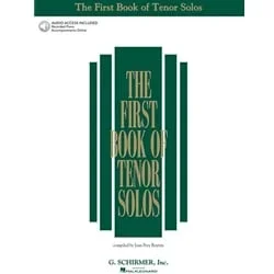 First Book of Tenor Solos, Part 1 – Book with Online Audio Access
