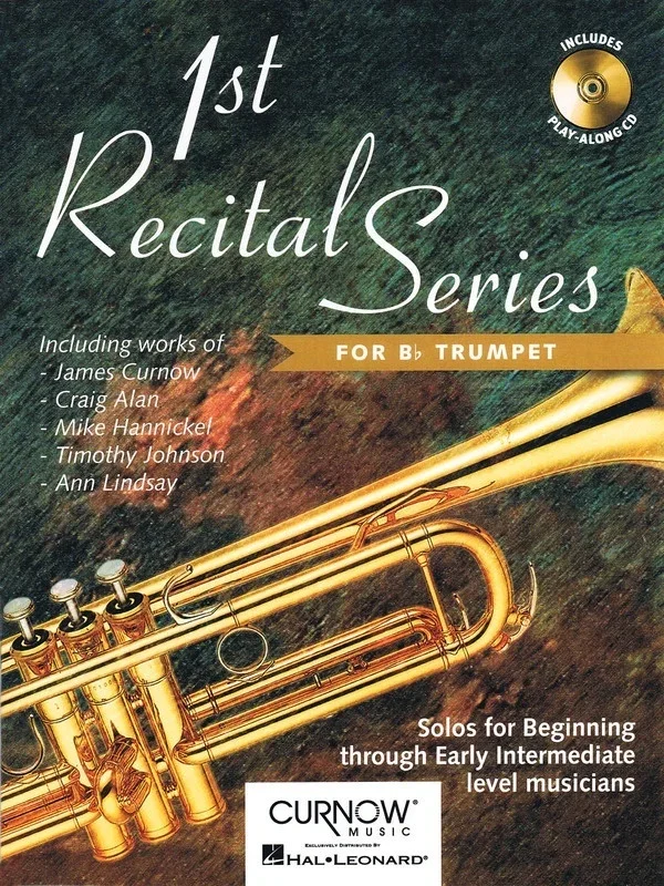 First Recital Series Book/CD Trumpet (Softcover Book/CD)