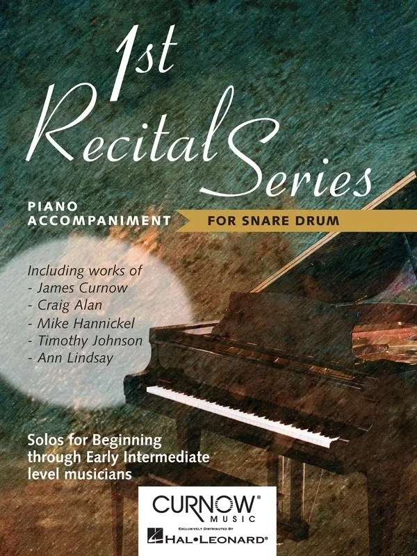First Recital Series Snare Drum Piano Accomp (Softcover Book)