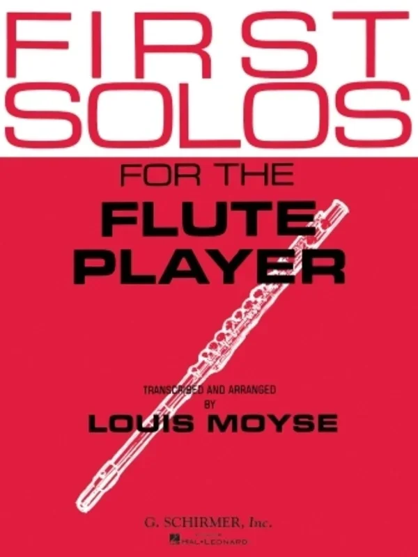 First Solos For The Flute Player Flute/Piano (Softcover Book)