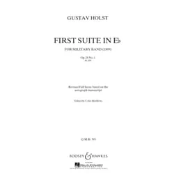 First Suite in E-flat for Military Band – Full Score