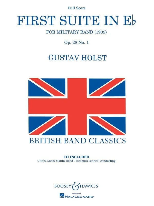 First Suite In E Flat (Revised) Concert Band 4 Deluxe Score