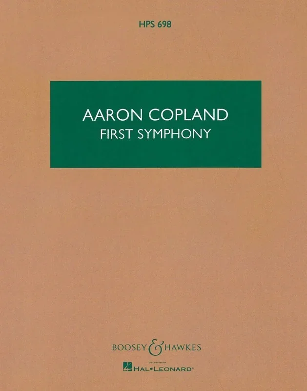 First Symphony Study Score Book