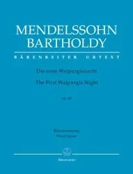 First Walpurgis Night, Op. 60 – Vocal Score