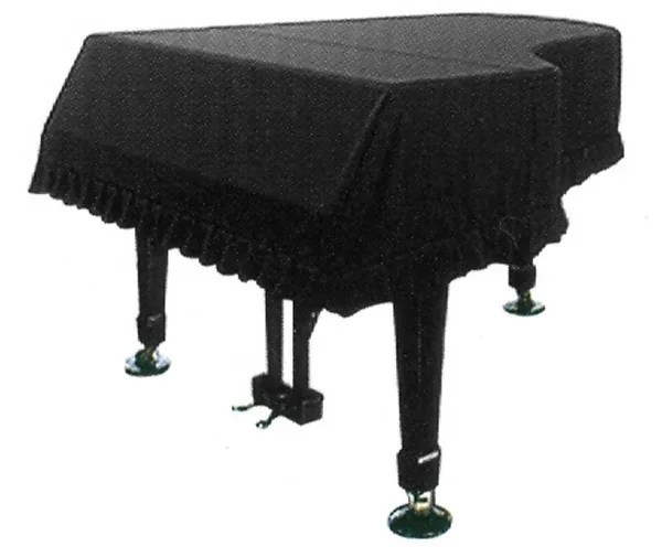 Fitted Cover for Grand Piano – Black GP5