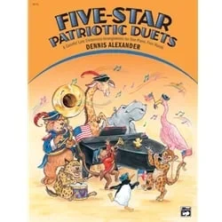 Five-Star Patriotic Duets – 1 Piano, 4 Hands