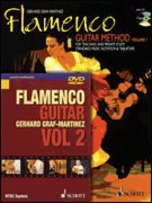 Flamenco Guitar Method Book 2 DVD English Edition Book