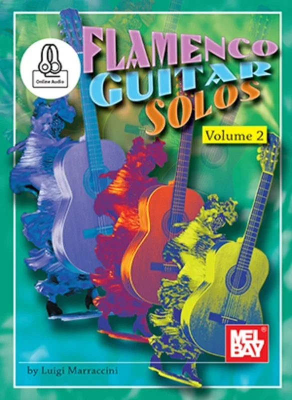 Flamenco Guitar Solos Vol 2 Book/Online (Softcover Book/Online Audio) Book