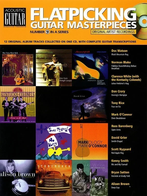 Flatpicking Guitar Masterpieces Acoustic 9 Book/CD (Softcover Book/CD)