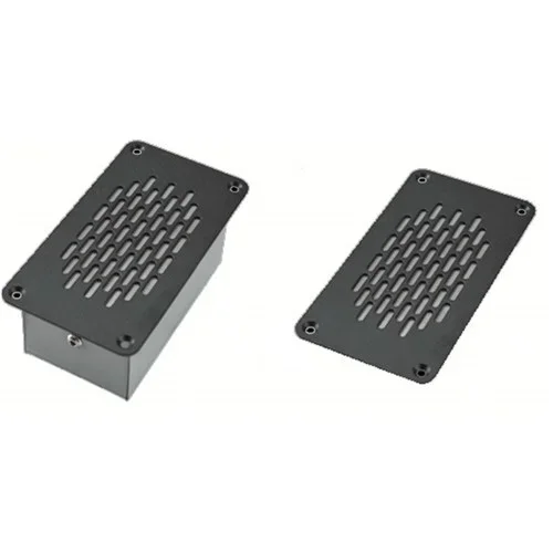 Flush Mounted Microphone Black