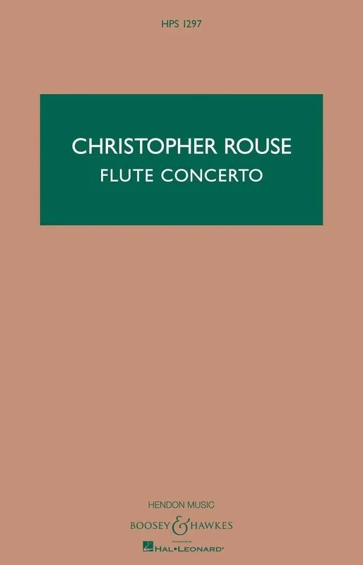 Flute Concerto Study Score Book
