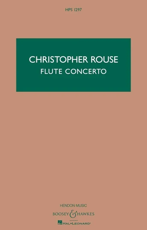 Flute Concerto Study Score (Softcover Book)