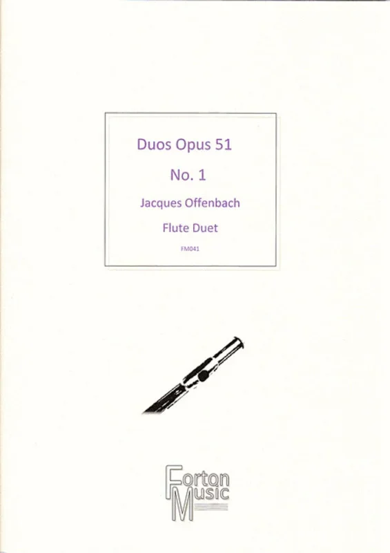 Flute Duos Op 51 No 1 Book