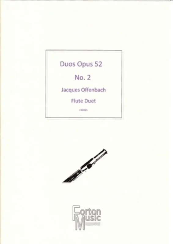 Flute Duos Op 52 No 2 Book