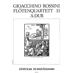Flute Quartet No. 2 in A major – Flute, Violin, Viola, and Cello