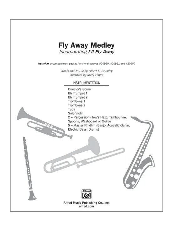 Fly Away Medley Instrupax Arr Hayes