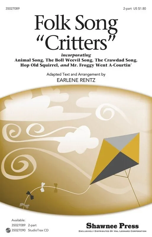 Folk Song Critters StudioTrax CD (CD Only)