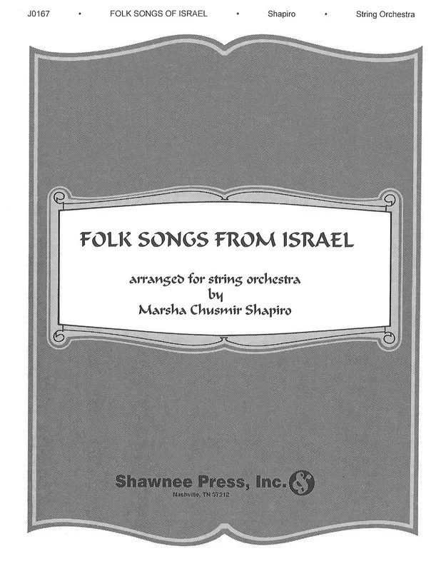 Folk Songs Of Israel So3-4 Book