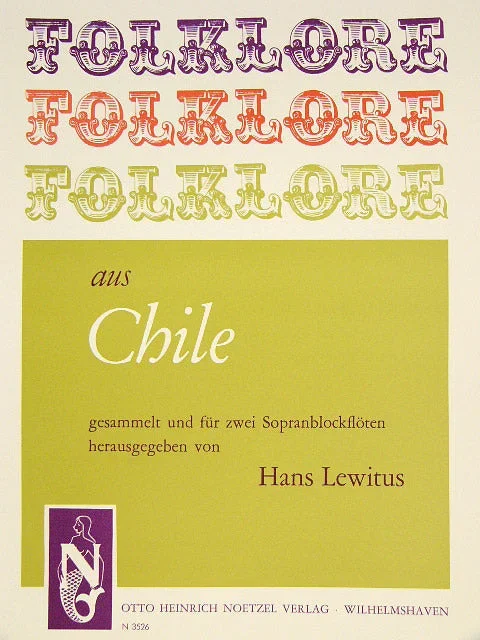 Folklore Duets from Chile (arr. for SS recorders)