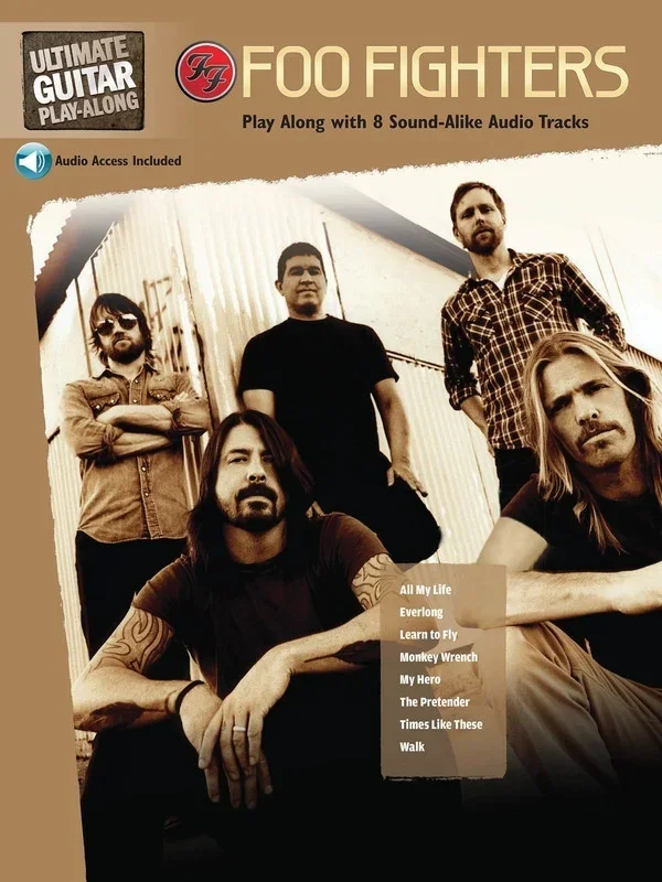 Foo Fighters Ultimate Guitar Play Along Book/2CD (Softcover Book/CD)