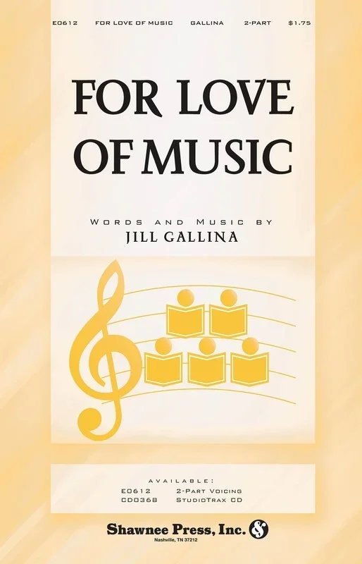 For Love Of Music 2Pt Book