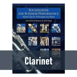 Foundations for Superior Performance – Clarinet (Book 1)