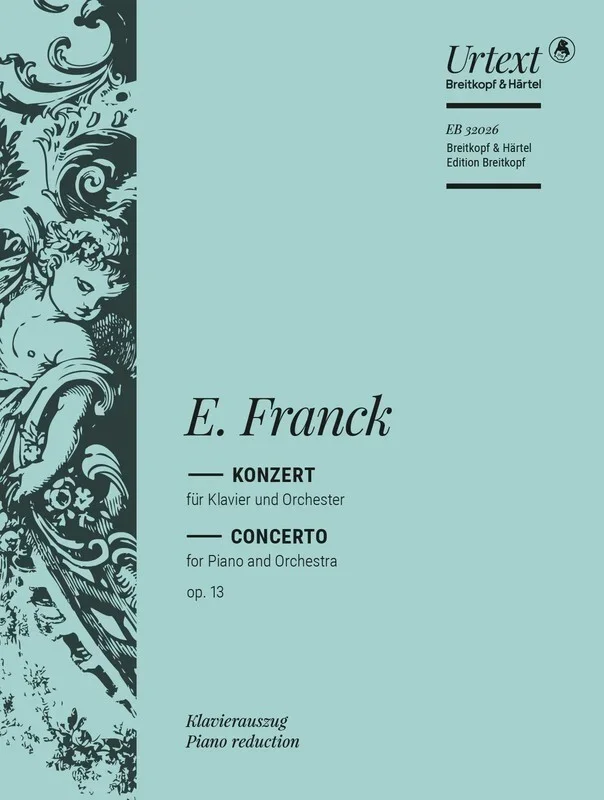 Franck – Piano Concerto D Minor Op 13 2P 4H (Softcover Book)