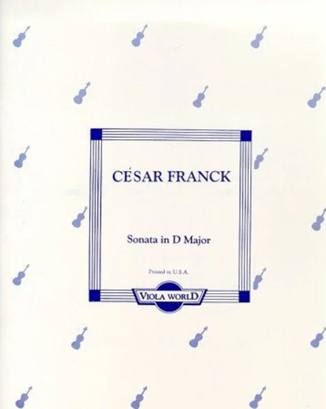 Franck – Sonata In D Viola/Piano (Softcover Book)