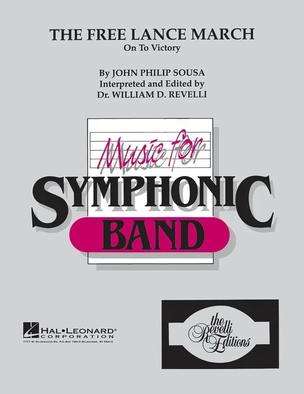 Free Lance March Concert Band (Music Score/Parts)