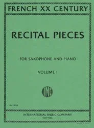 French Twentieth Century Recital Pieces, Vol 1 – Alto Sax and Piano
