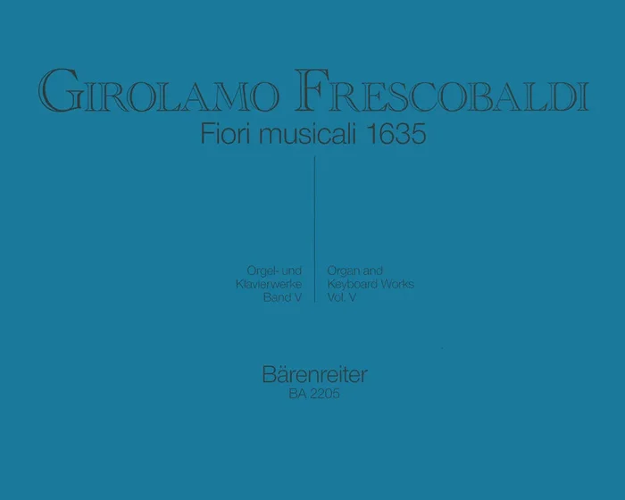 Frescobaldi: Fiori musicali 1635