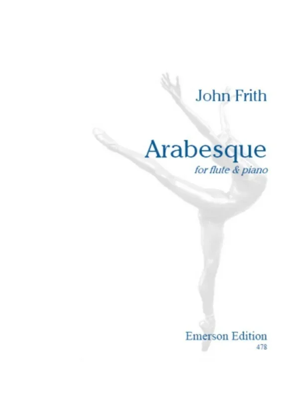 Frith – Arabesque For Flute And Piano (Softcover Book)